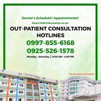 Out Patient Consultation Hotlines - Lipa Medix Medical Center