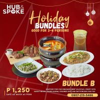 Hub & Spoke Holiday Bundles - Good for 3-4 Persons