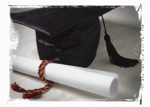 graduation cap and diploma, graduation song list