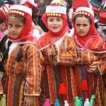 children in national costume