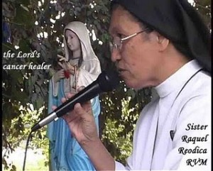 sis.raquel reodica, rvm the cancer healer