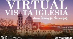VISITA IGLESIA 2021 – Aerial Tour of Batangas Churches and Shrines