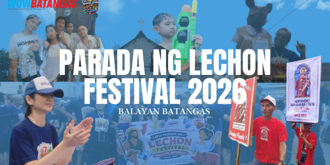 Balayan Comes Alive for the 2026 Parada ng Lechon Festival